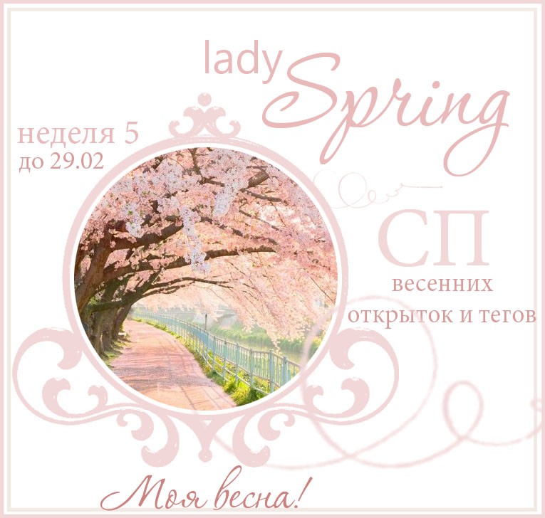 Modern Spring Postcards.