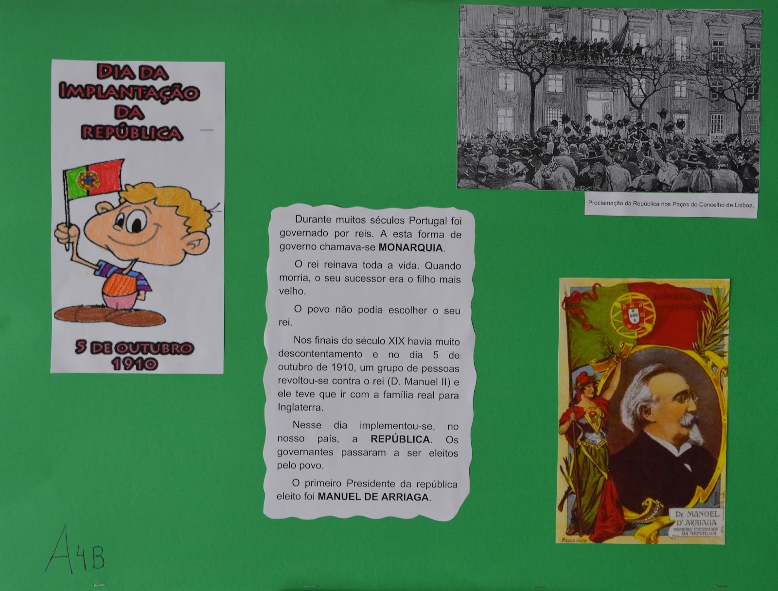 Centro Educativo de Arcozelo Dia da Implantação da República