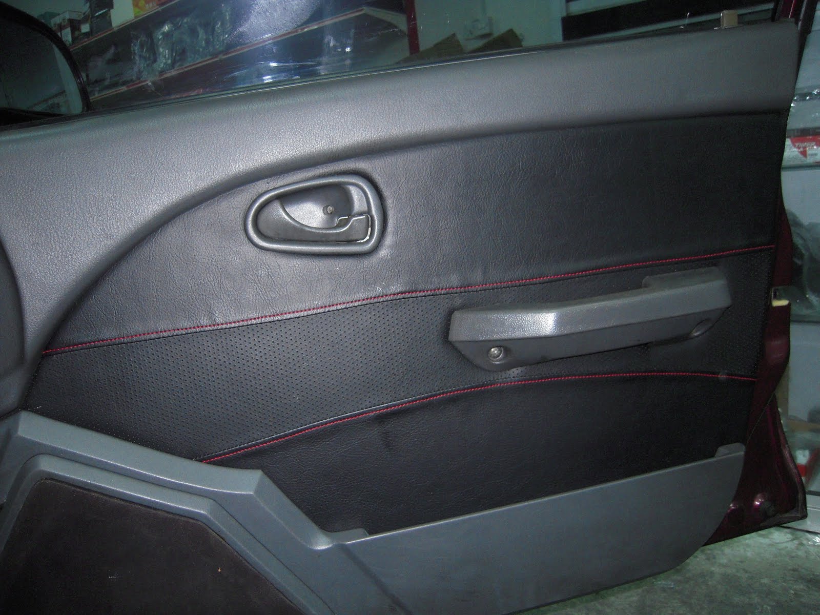 TCA AUDIO CAR ACCESSORIES WIRA SEAT COVER + DOOR PANEL