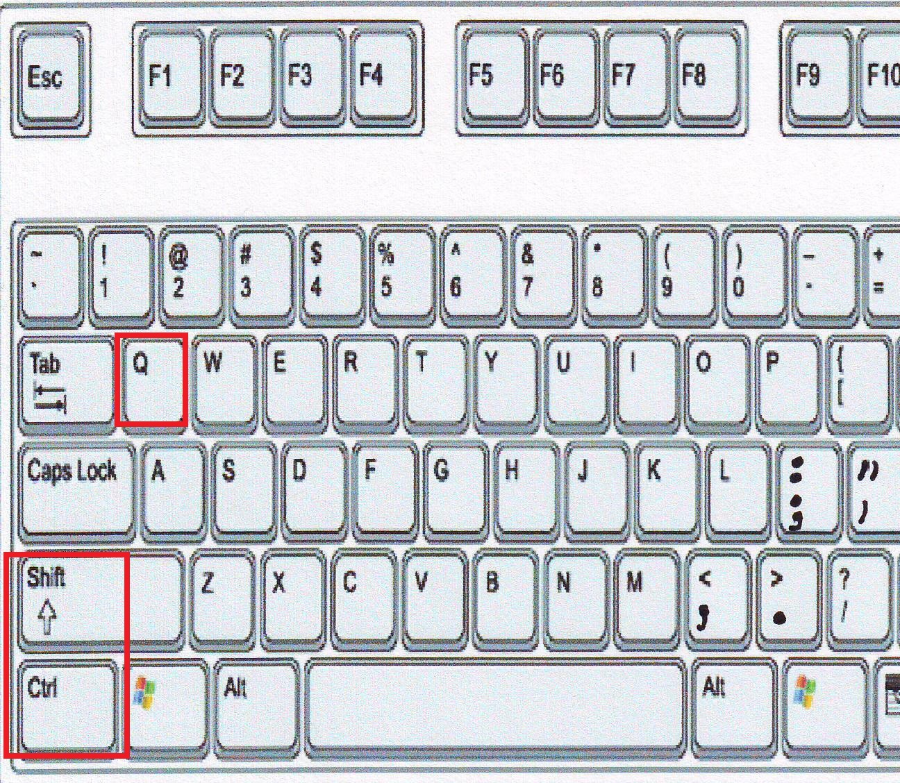 windows keyboard shortcuts to open program