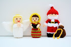Christmas Doll Knitting Pattern