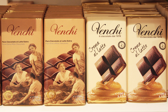 Chocolate Venchi en Eataly