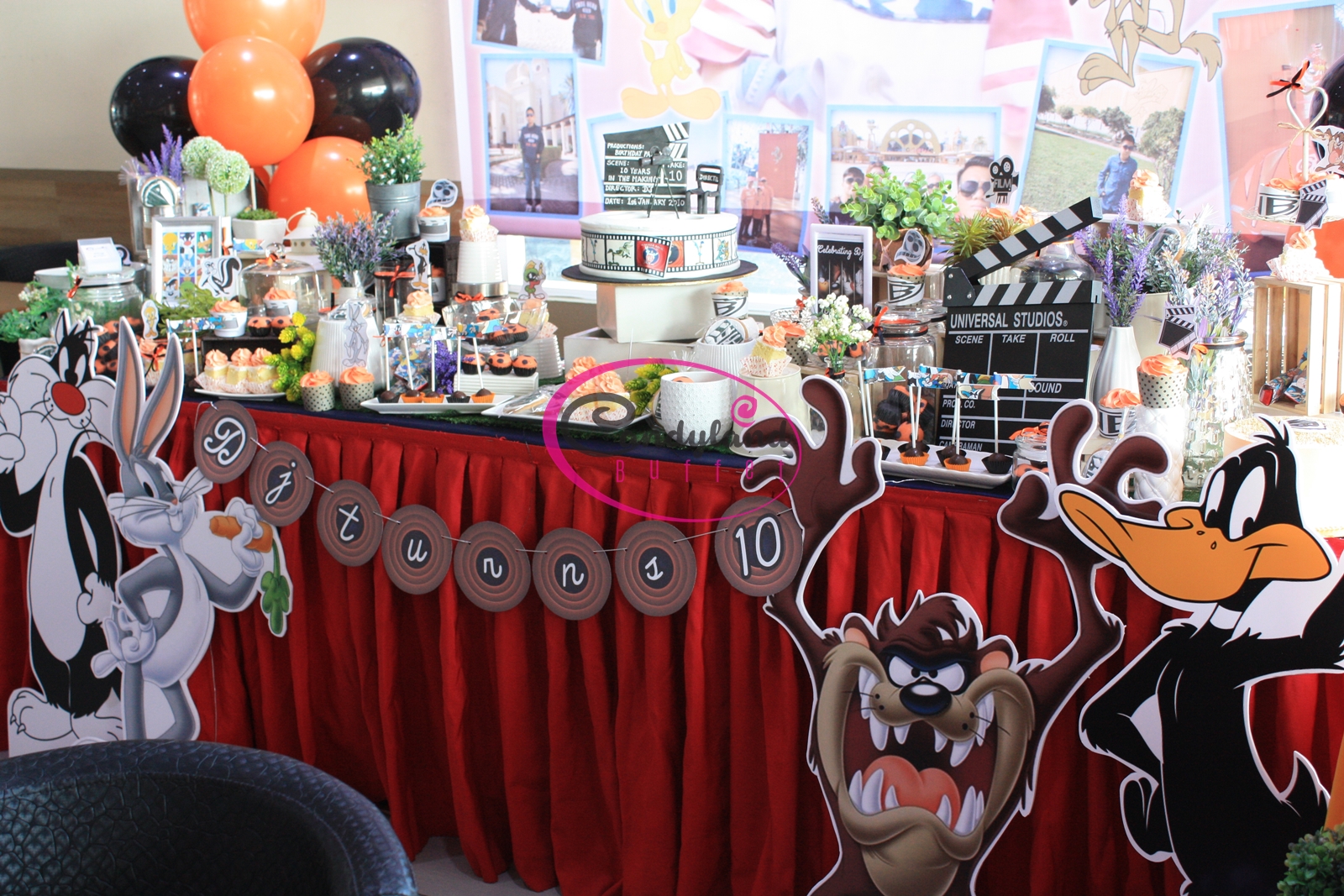 Candyland Buffet Looney Toons Birthday Theme