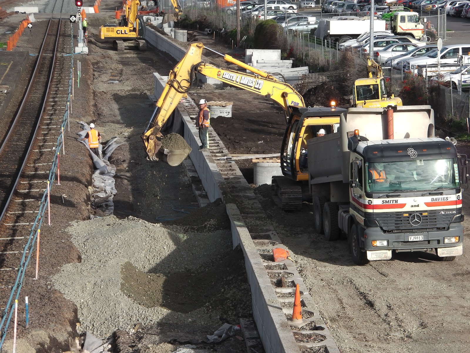 Papakura Station: August 2012