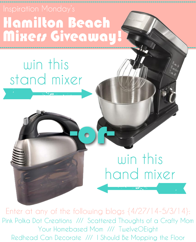 Win a Hamilton Beach Stand & Hand Mixer!