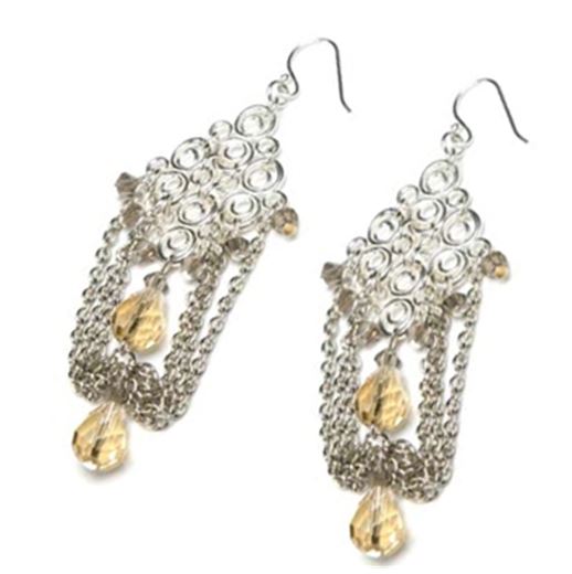 Clever Ways to Make Chain Earrings Tutorials / The Beading Gem
