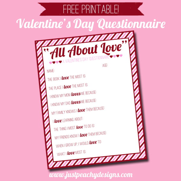 Valentine's Day Questionnaire