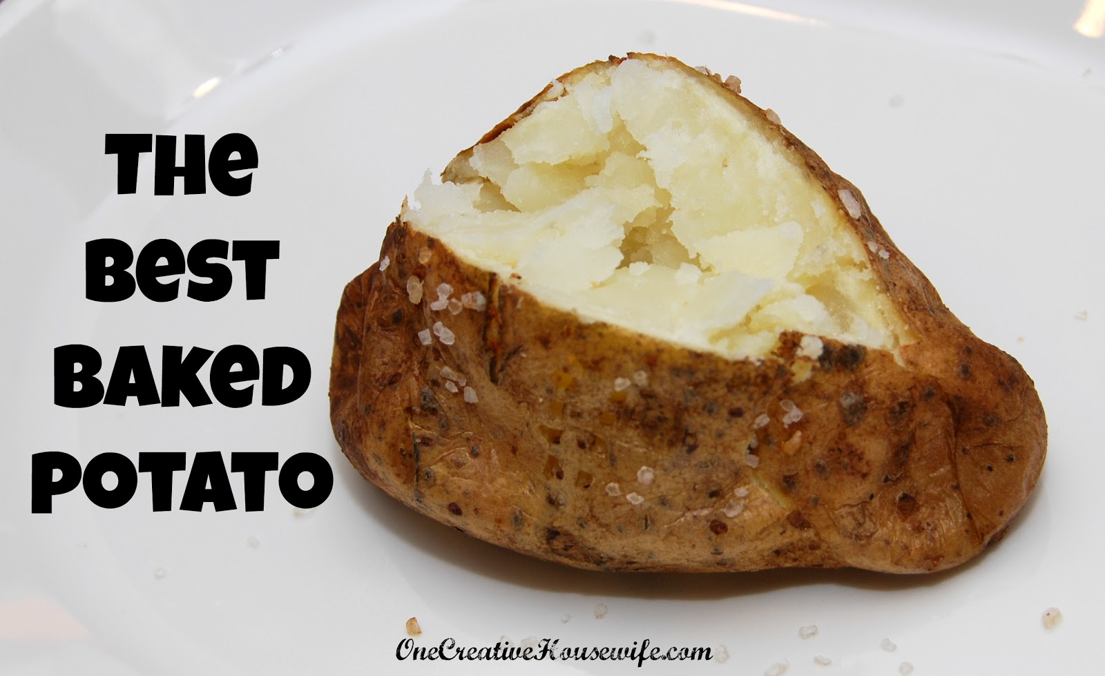 One Creative Housewife: The Best Baked Potato