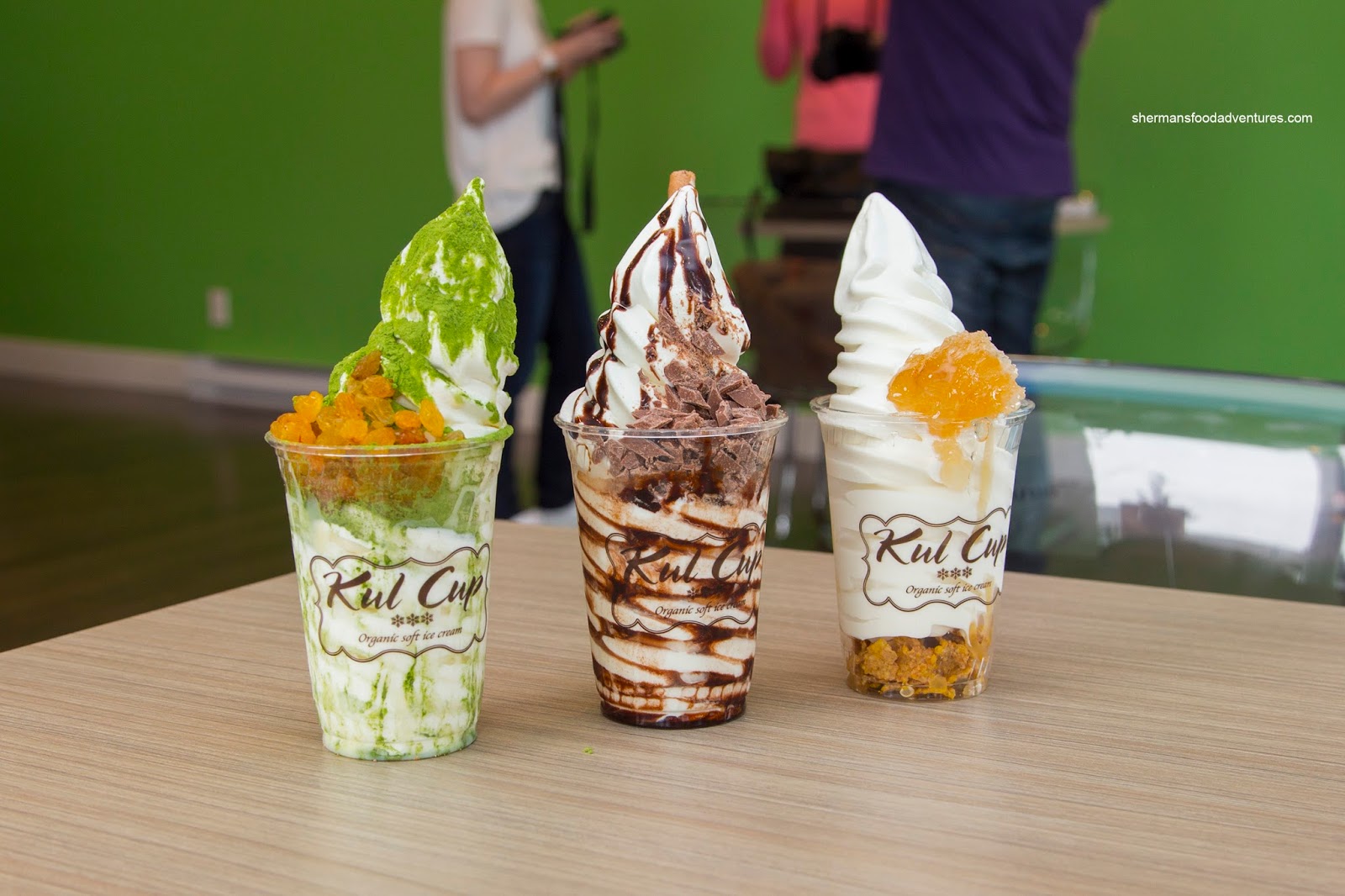 Sherman's Food Adventures Kul Cup Organic Soft Serve Ice Cream