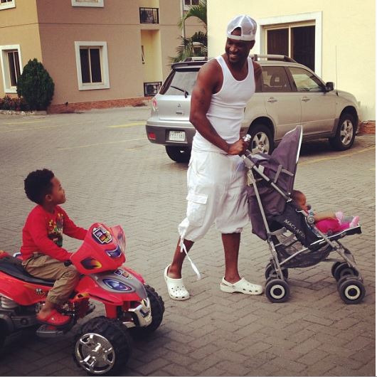 peter okoye kids
