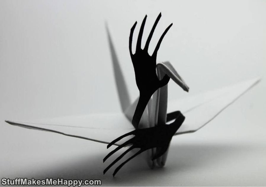Paper Art and Craft, Beautiful Origami Paper Cranes