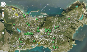 Mappa interattiva del verde pubblico a Capri