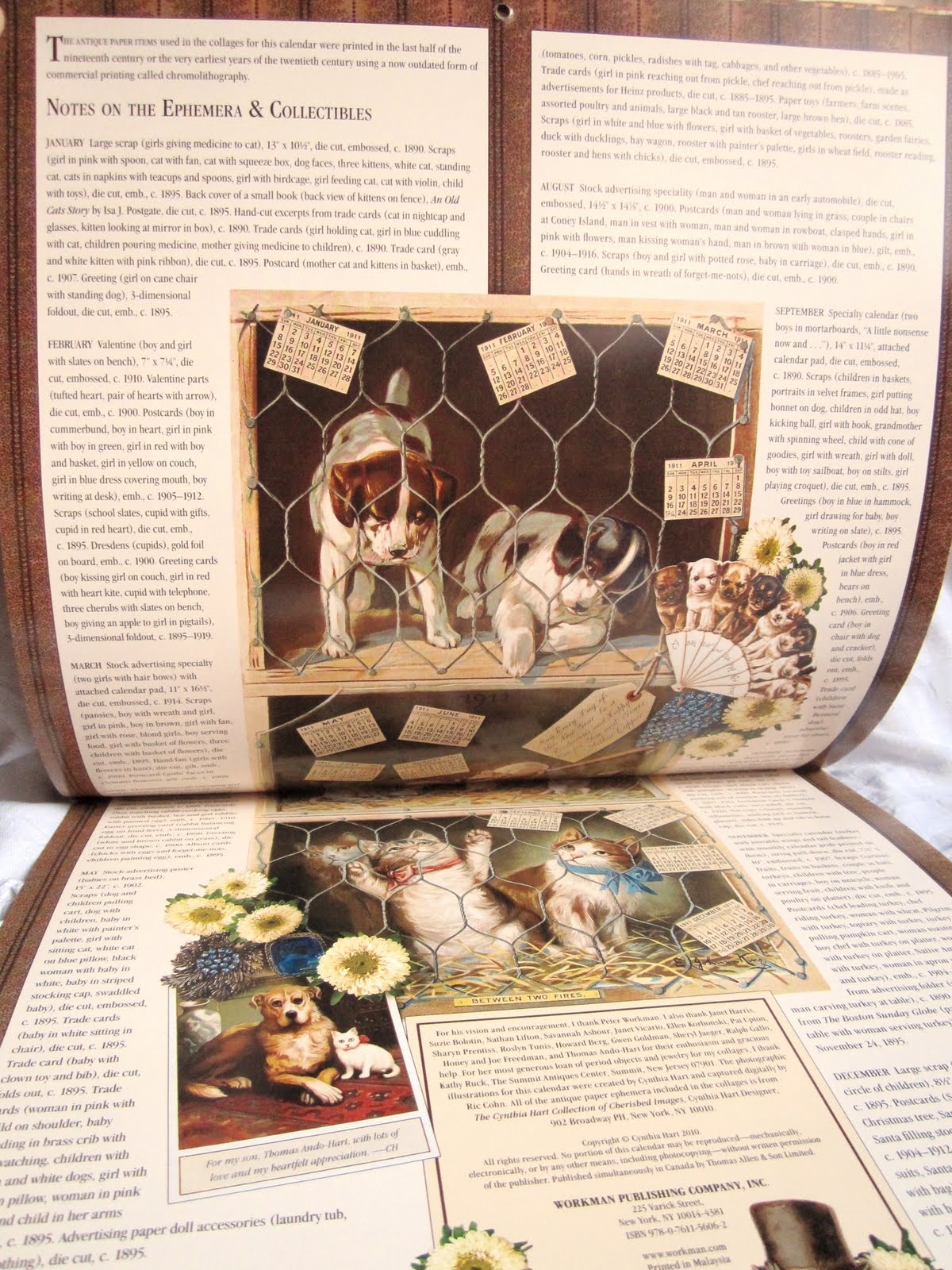 Cherchez Beauté Victoriana Calendars Cynthia Hart and Zozo The Magic