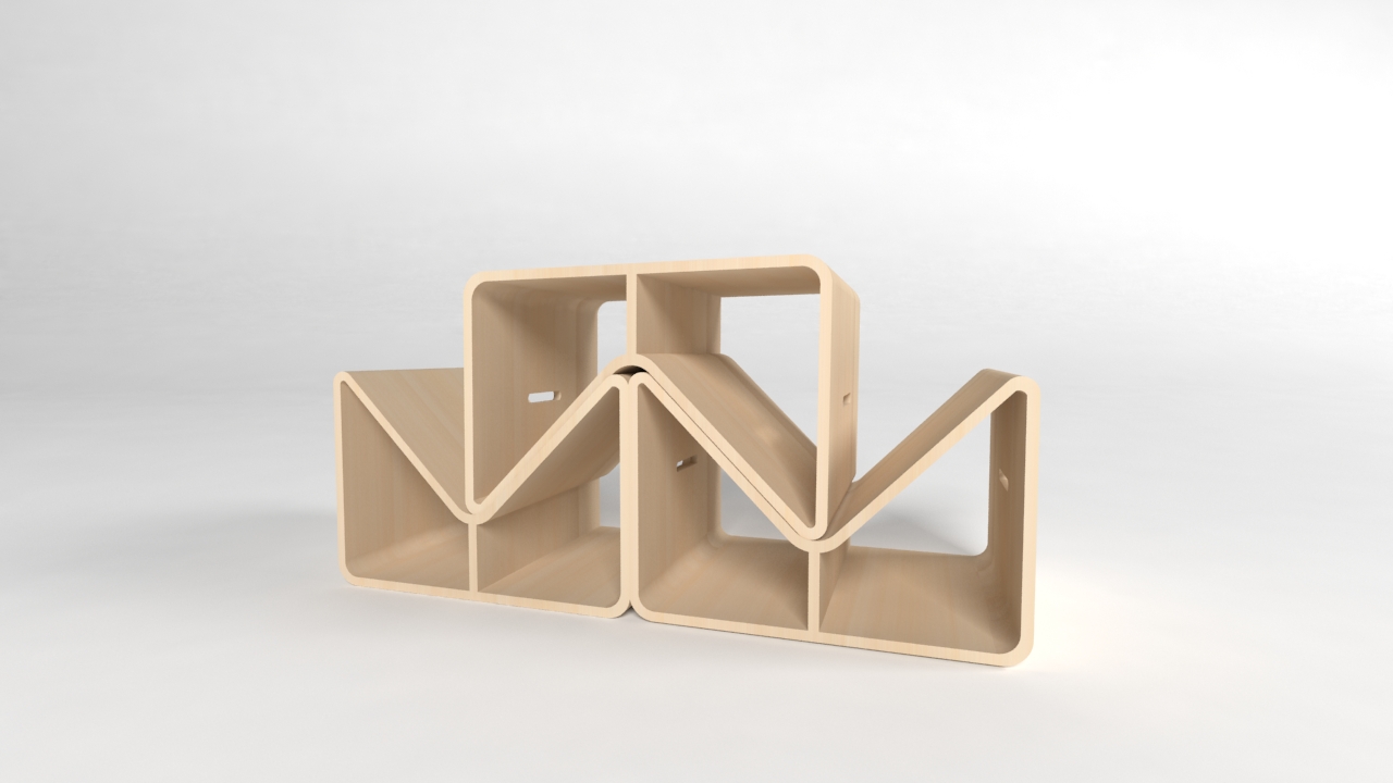 Transformable Furniture Units Concept