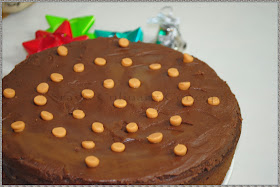 Srav's Culinary Concepts: Chocolate Fudge Cake &ndash; Merry Christmas