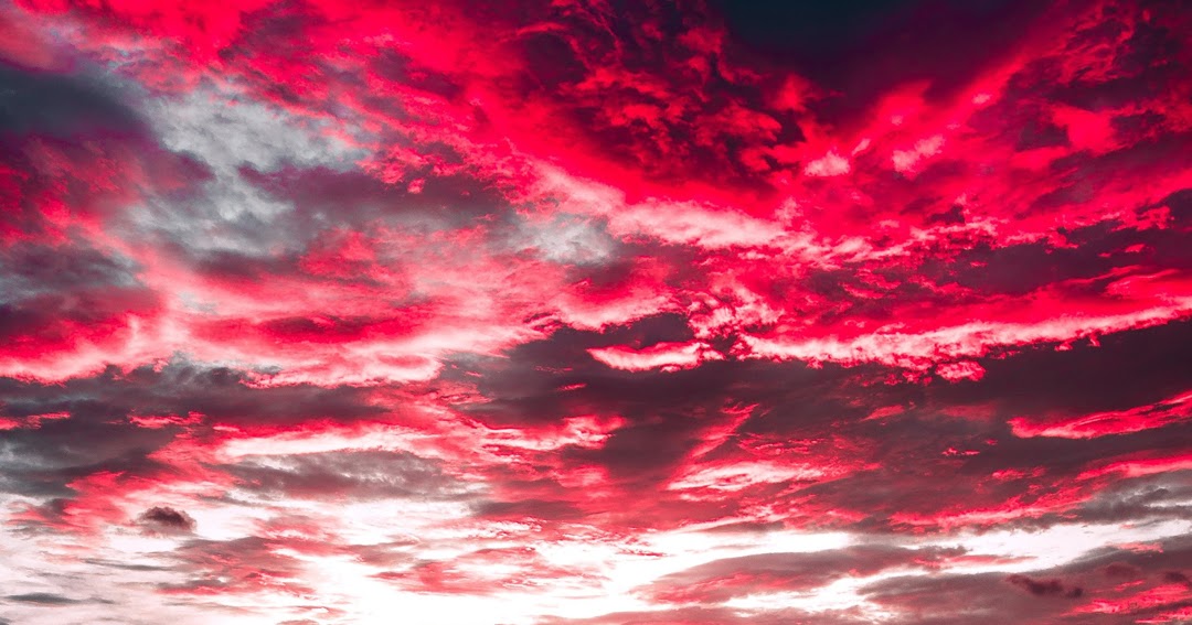 Red clouds Wallpaper Wallpapers Prime