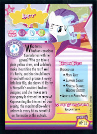 My Little Pony Rarity [Seamstress] Series 2 Trading Card