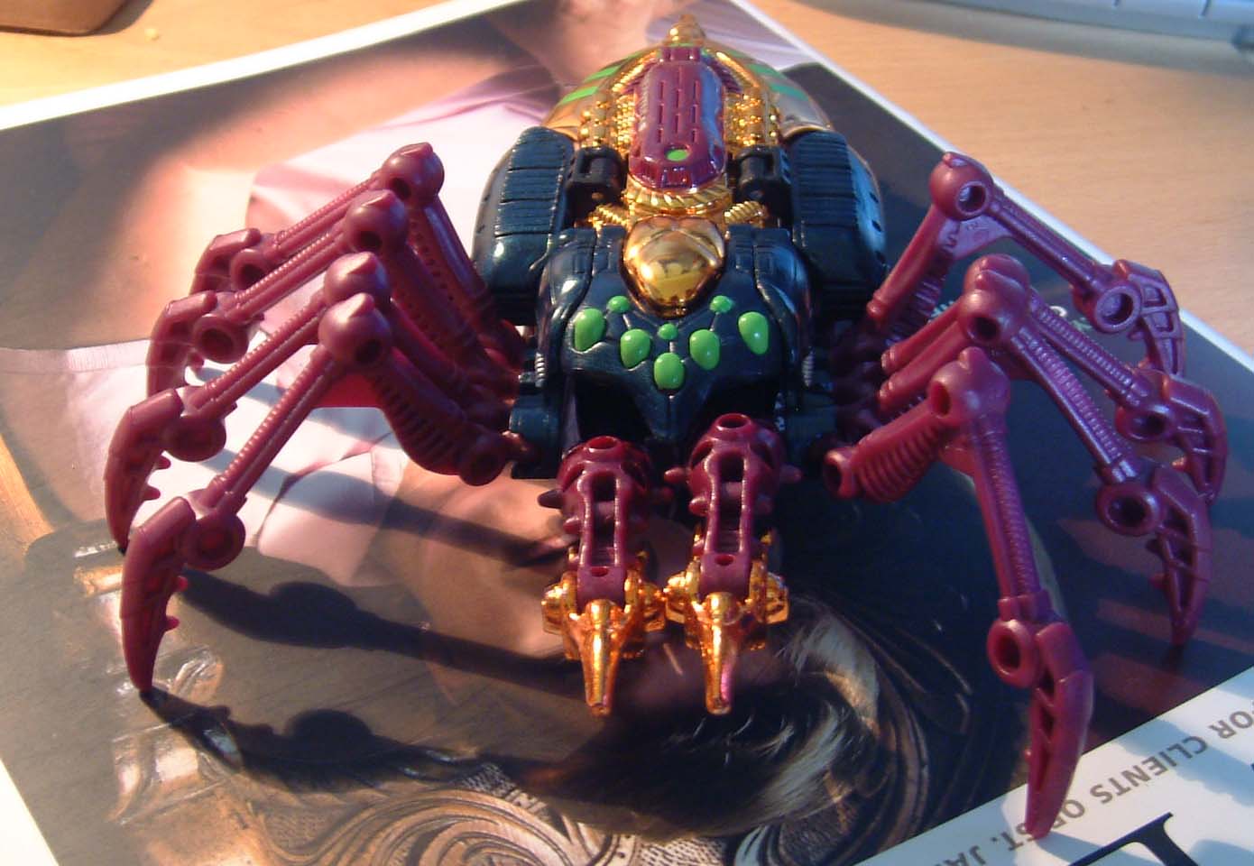 THE TRANSFORMERS BEAST WARS TRANSMETAL TARANTULAS
