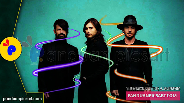 Cara Edit Foto Glowing Effect di App Picsart Android/IOS