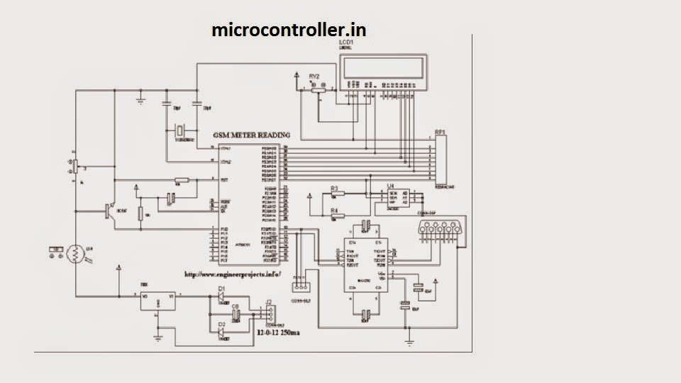 microcontroller.in: GSM based Automatic meter reading