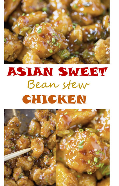 1096 Reviews: THE BEST EVER #Recipes >> ASIAN SWEET Bean stew CHICKEN