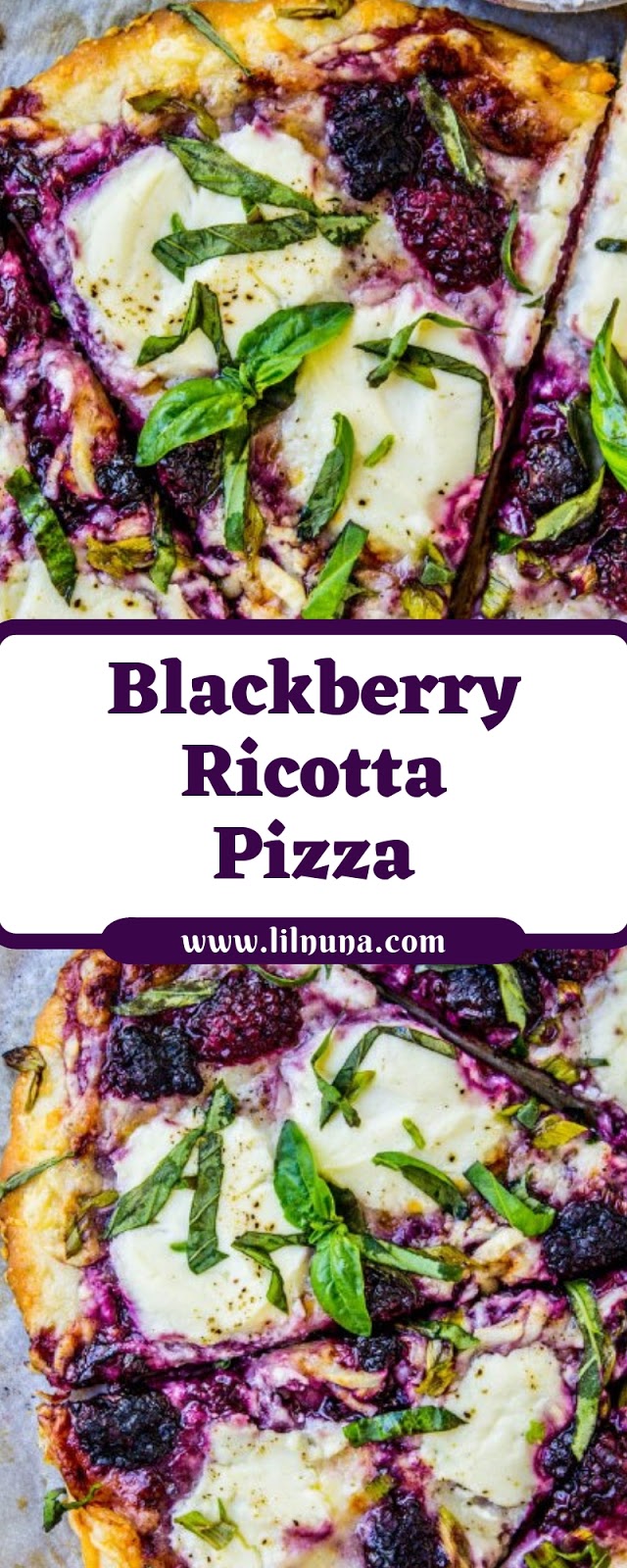 Blackberry Ricotta Pizza