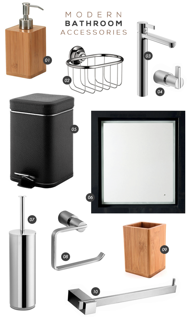 Bubby and Bean Living Creatively Bathroom Makeover Modern Accessories