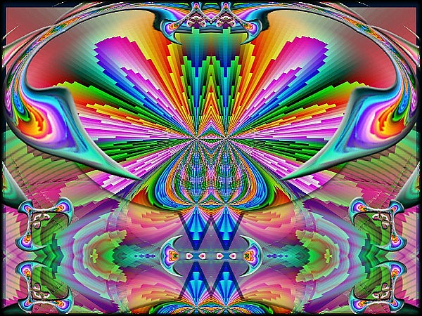 Psychedelic Art by gvan42 - purple64ets - Gregory Vanderlaan