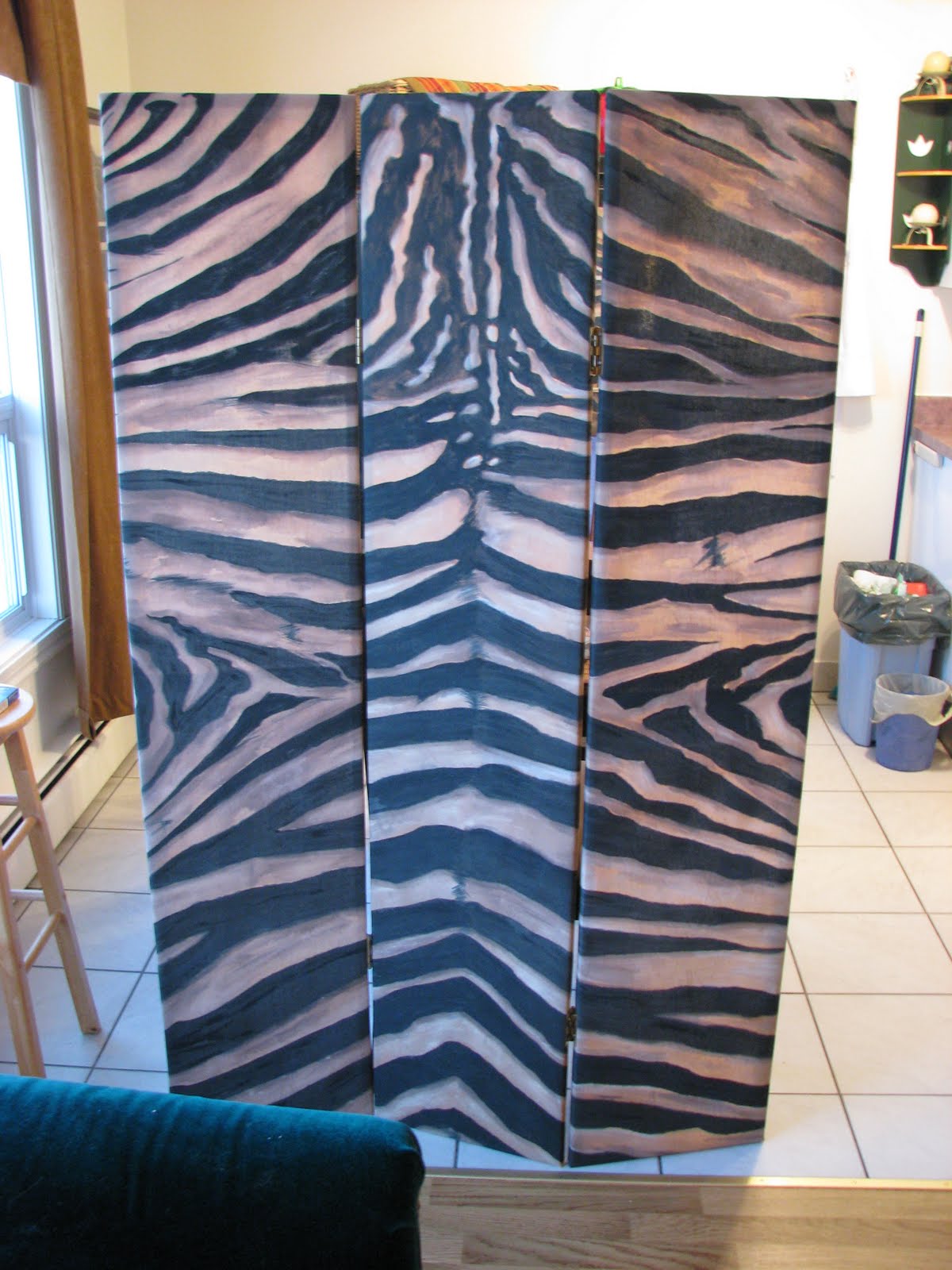 The Crafted Palette: Zebra Print Screen