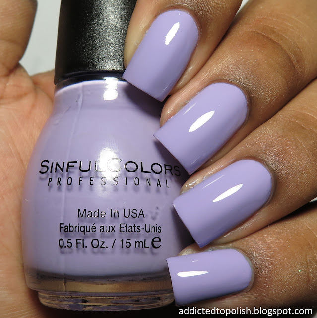 sinful colors truth or lavendare top coat