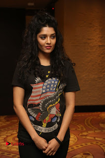 Actress Ritika Singh Stills at Shivalinga Movie Press Meet  0001
