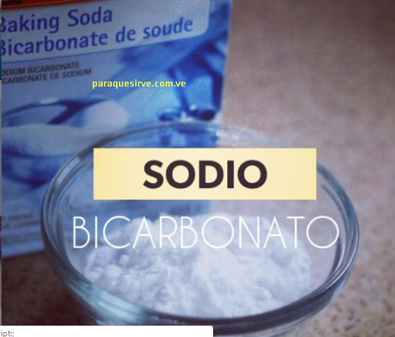 Para qué sirve el baking soda
