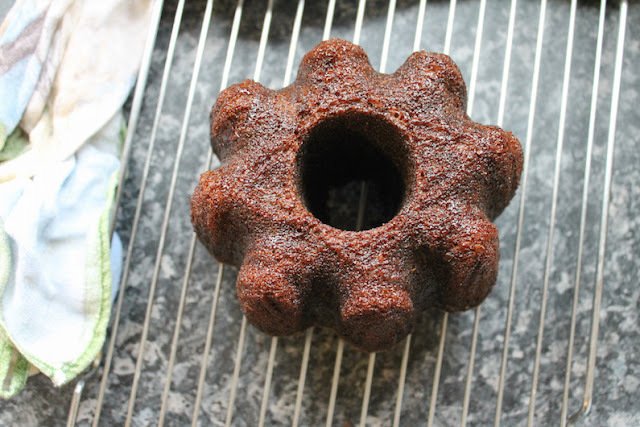 Food Lust People Love: Add depth of flavor and warmth to spicy gingerbread Bundt with Guinness stout, fresh ginger and cayenne, along with all the usual spices like ginger, cinnamon, cloves and nutmeg. This mini Bundt makes the perfect dessert for your holiday meal or a welcome snack.