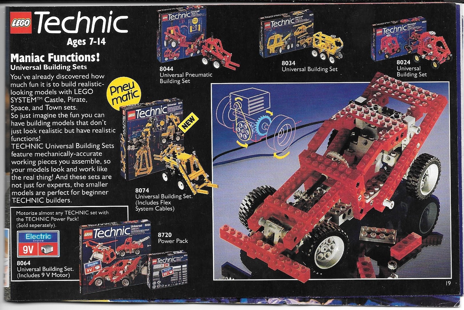lego technic 1992