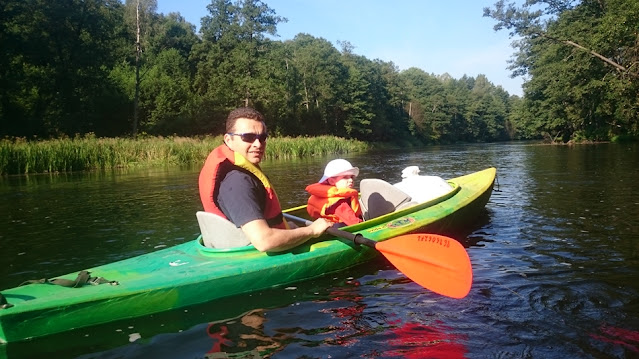 Family kayak tours in Dzukija N.P. - Lithuania