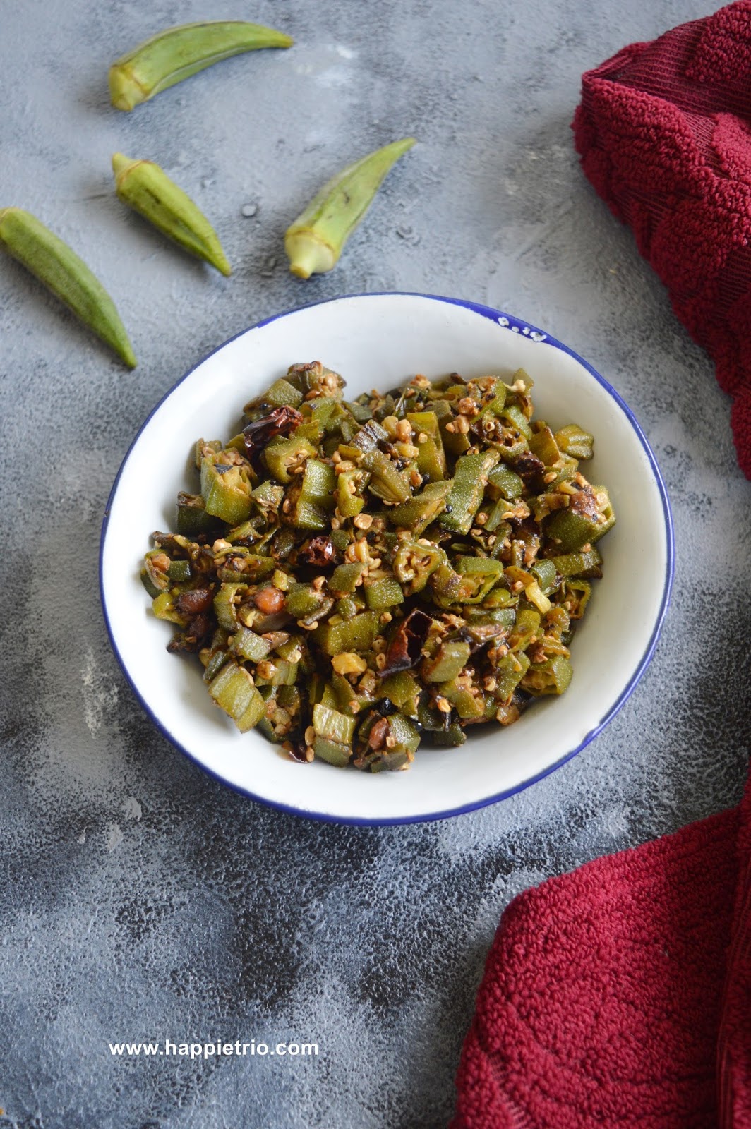Lady's Finger Roast Vendakkai Vathakal Cook with Sharmila