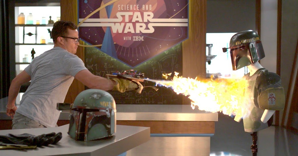 Science and Star Wars: Boba Fett's Amor Gets Torched.