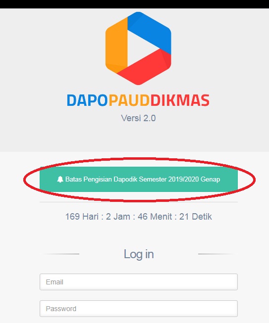 Login Dapodik Paud Online Semester Genap 2019 2020 Info Pendidikan Terbaru