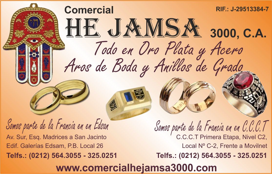 COMERCIAL HE JAMSA 3000, C.A. - Guíamarilla