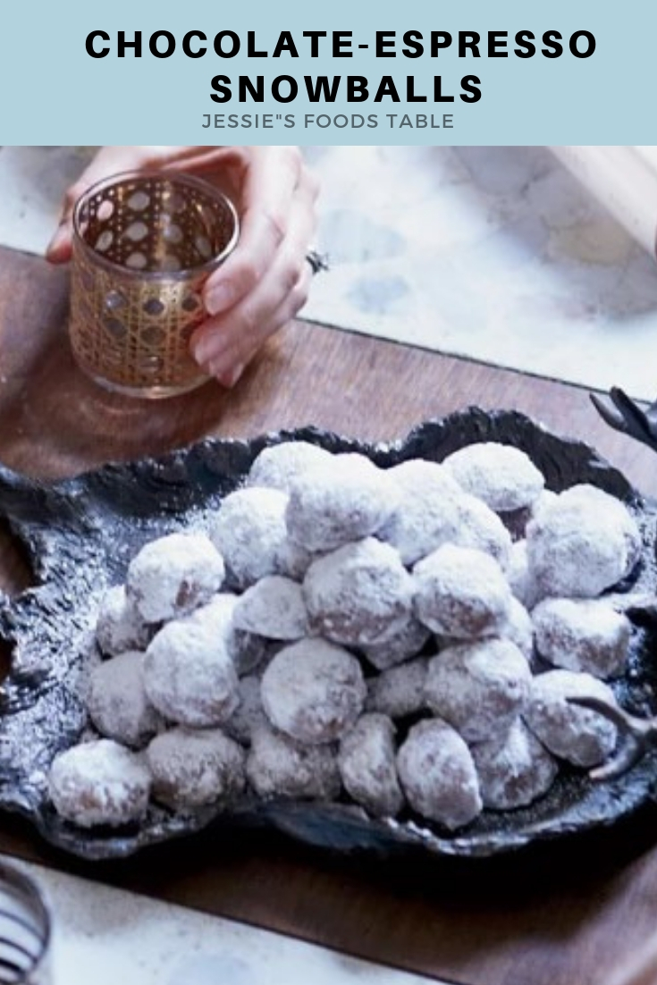 chocolate espresso snowballs welcome