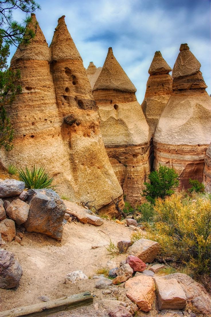 Tent Rocks in New Mexico ~ Stunning nature