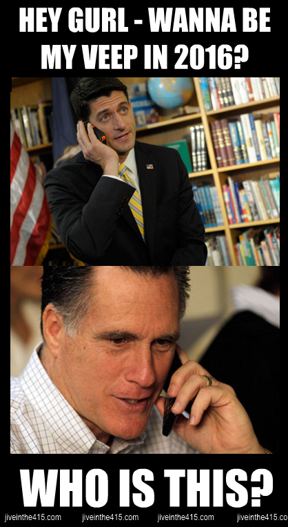 Romney Ryan meme election 2012 wanna be my veep choice in 2016