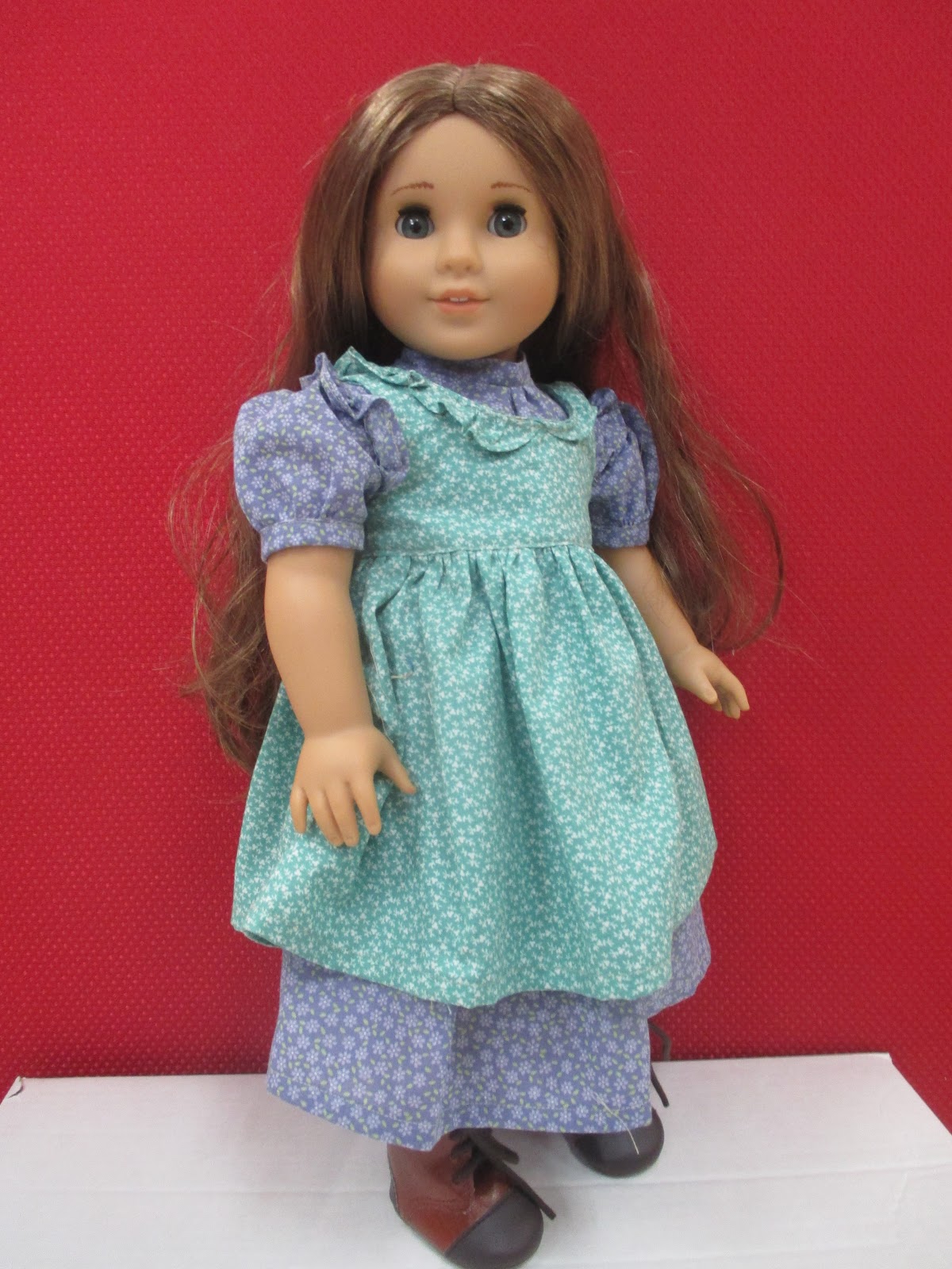 Dreaming of Dolls: Pattern Review: Keepers Dolly Duds Prairie Ruffles