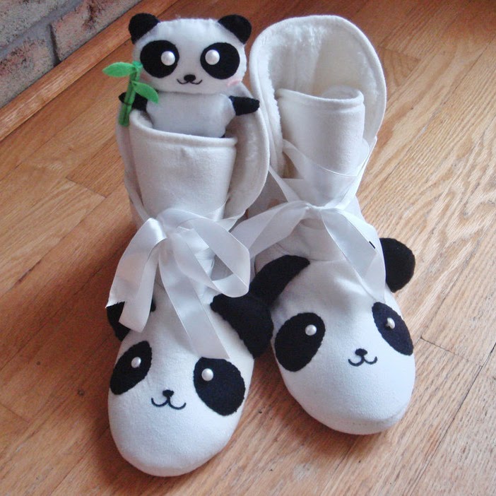 Panda Sleeper Boots (Tutorial)