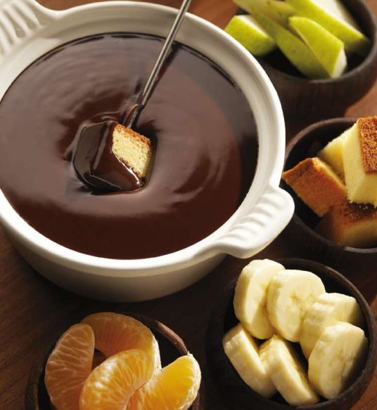 Blog 75 Recettes ChocolatsFondue de fruits au chocolat