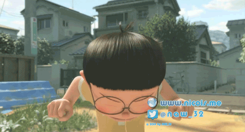Review Stand Doraemon 2014 Naw 32 Nobita Funny Expression Movie