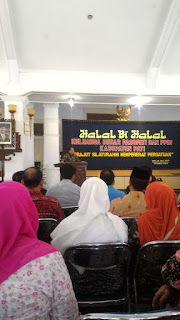 Bupati Pati Haryanto Hadiri Halal Bi Halal Keluarga Besar Pasopati Dan PPDI