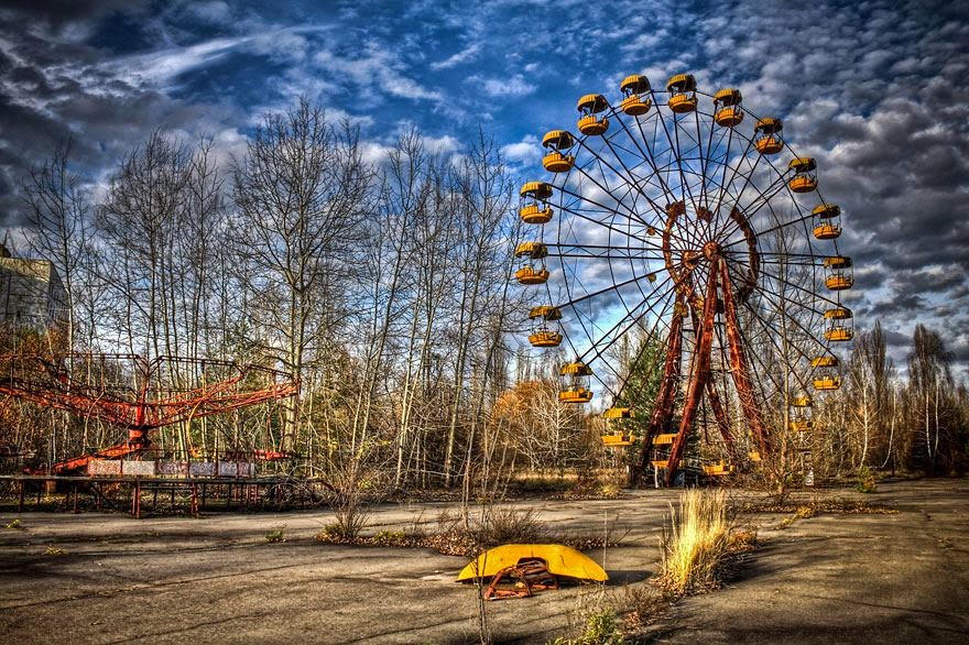 Beautiful Abandoned Place in Pripyat, Ukraine