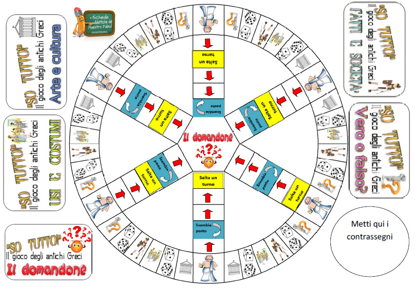 Giochiecolori.it Maestro Fabio GIOCO DA TAVOLO