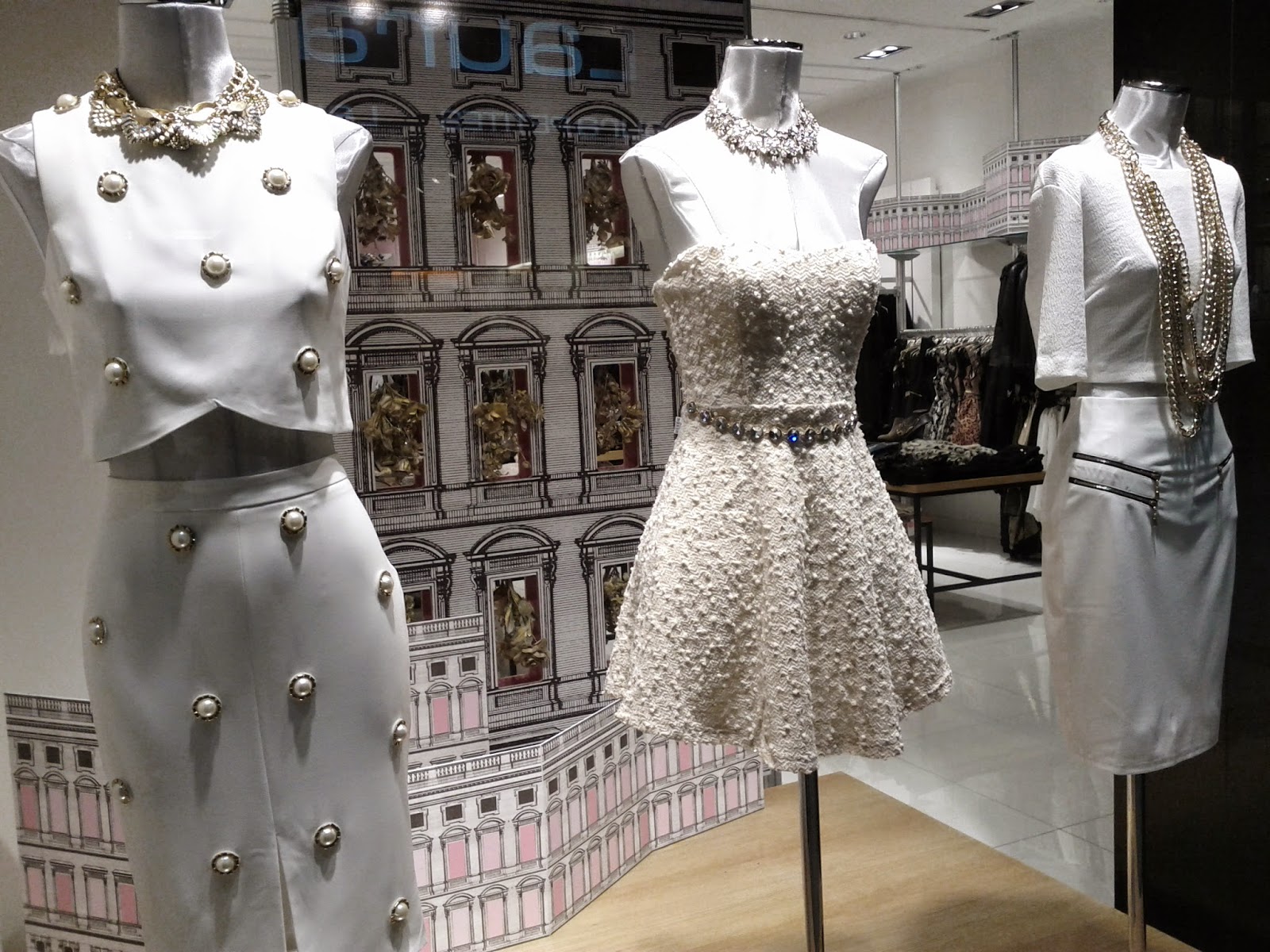 Toronto things White dresses at Honey at Eaton Centre